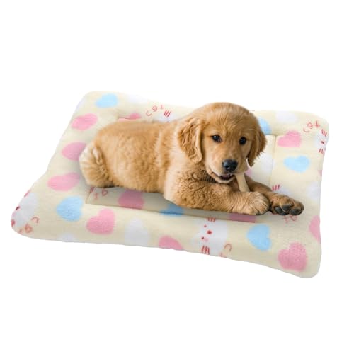 CutitiUU 65 x 45 cm Baumwollkissen für Haustiere,Hundebett-Matte,weiche Haustier-Schlafmatte,beruhigende Hundebetten,Hundeboxen-Matratze,Waschbar und Strapazierfähig,Hundebox Bett Matratze (B) von CutitiUU