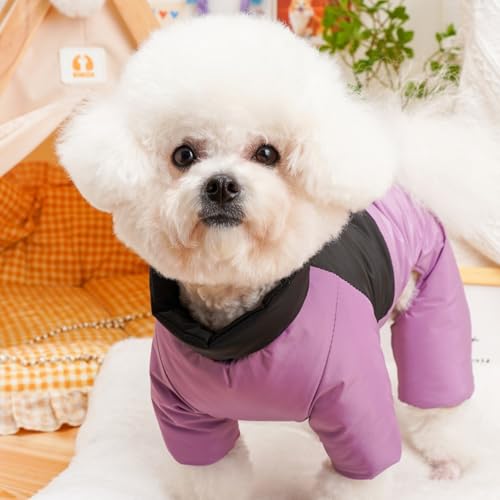 CutitiUU Hundejacke Hundemantel Winter Warm Pet Hund Kleidung Hundekleidung für kleine Hunde Kaltes Wetter Winter Warme Jacke Winddicht und warm Haustier Outdoor Kleidung (L) von CutitiUU