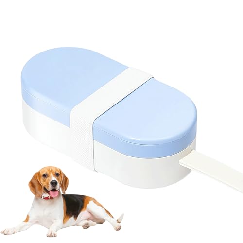 Hund Wasserflasche Portable Hund Wasserspender Leck Proof Portable Welpen Wasserspender Hund Katze Haustier Outdoor Wandern Trinkbecher Hund Zubehör Geschenk (B, M) von CutitiUU