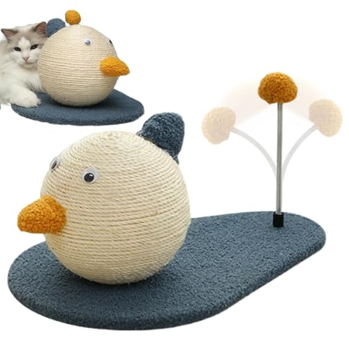 Cyatfcn Kratzmatte für kleine Katzen, Sisal-Kratzmatte, Entenförmiges Design erhöht die Interaktivität, Kratzbrett, Spielzeug, verschleißfest für mittelgroße Katzen von Cyatfcn