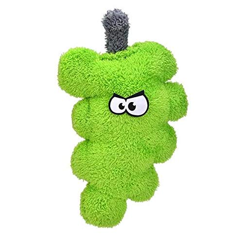 Cycle Dog Duraplush Medium Grapes: Quietschfreies und langlebiges Spielzeug für Hunde, perfekt zum Apportieren und Tauziehen von Cycle Dog