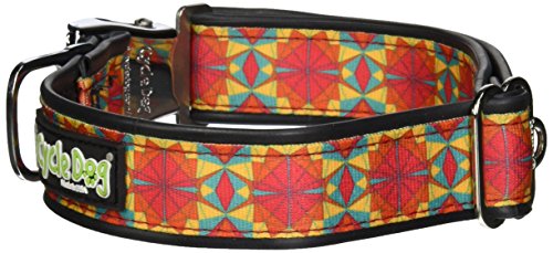 Cycle Dog Pet Collar Kaleidoscope Buckle Metal Bottle Opener Red Regular Medium von Cycle Dog