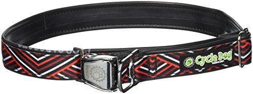 Cycle Dog RCM-RBD-L Flaschenöffner, für Hundehalsband, mit Luftführung, Größe L, 43,2 cm - 68,6 cm, Rot/Schwarz von Cycle Dog