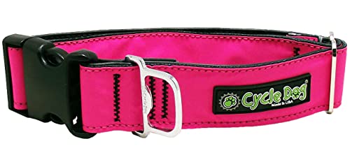 Cycle Dog fcp-hmr-m Hot Pink Max breit Breite Flaschenöffner Hund Halsband, reflektierend, MEDIUM (30,5 cm 21 ") von Cycle Dog