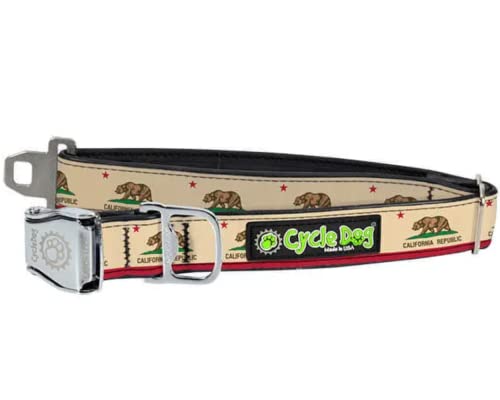 Cycle Dog rcm-ca-m California Flaschenöffner Hunde Halsband Stil Metall Schnalle mit Airline, mittel (30,5 cm 21 ") von Cycle Dog