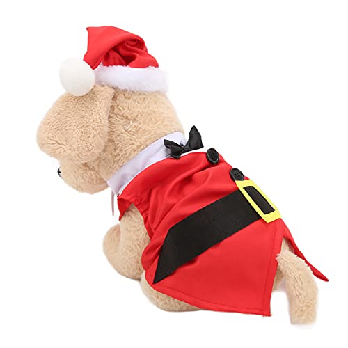 Weihnachtsmann-Hundekostüm Weihnachten, Haustier-Weihnachtskostüme, Katzen-Weihnachtsoutfit, Katzen-Hunde-Weihnachtsanzug Für Party-Weihnachten(XL) von Cyrank