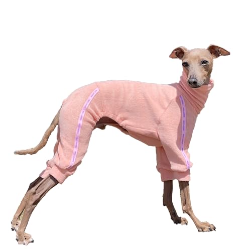 D DOGGY STAR Italienische Windhundkleidung, dehnbares Handtuch, Sport-Einteiler, Outfit, Whippet für Hundemantel (3XL, TWL, Aprikose) von D DOGGY STAR