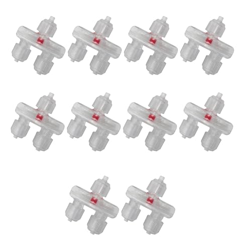 DABAIXIONG Packung Von 10 Unidirektionalen Scheckventilen Für Fischtanks Luftpumpen 3/16 Zoll Schlauch Non Return Luftströme Ventile Aquariumzubehör Anti Backflow Für Aquarium DABAIXIONG Packung Von 10 Unidirektionalen Scheckventilen Für Fischtanks Luftpumpen 3/16 Zoll Schlauch Non Return Luftströme Ventile Aquariumzubehör Anti Backflow Für Aquarium von DABAIXIONG