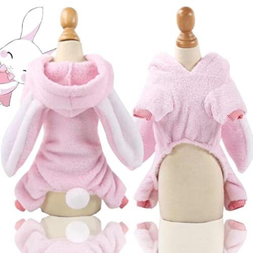 Weicher Fleece Hund Overall Niedlicher Druckmantel Winter Warme Hundekleidung für kleine Hunde Chihuahua Mops Kostüm Französische Bulldogge Kleidung von DACCU