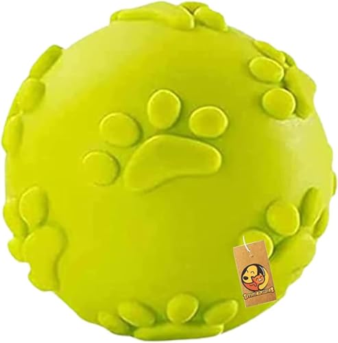 DACHAO Latex Hund Kauspielzeug Naturlatex Gummi Quetschball Hundespielzeug - (Krallenball) Geeignet für kleine und mittelgroße Hunde und Welpen | von DACHAO