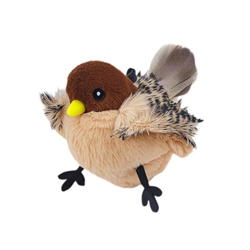 DAGESVGI Flapping Bird Cat Toy, Simulated Flying Bird Interactive Cat Toy, Automatic Flappy Bird Toy, Flying Bird Cat Toys for Indoor Cats, Pets Lover Gift von DAGESVGI