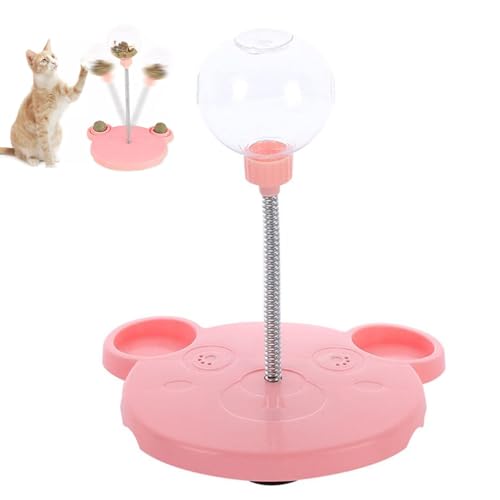 DAGESVGI Leaking Treats Ball Pet Feeder Spielzeug, Katze Leckerli Spender Ball, Interaktives Haustier Spielzeug Hund Leckerli Spender Spielzeug, Feeder für Katzen Welpen und Kleine Hunde von DAGESVGI