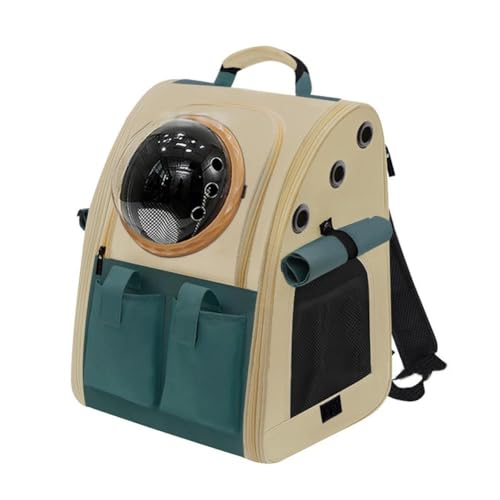 Space Capsule Haustiertasche, großer Platz, tragbarer Rucksack für Katzen und Hunde, kleine Haustierkapsel und atmungsaktiv, faltbar, D3V6 Comfor von DAGESVGI