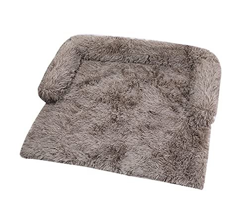 DAIHAN Plüsch Hundebett Sofaschutz Hundebett Couch Hundematte Plüsch Abnehmbar Decke für Haustiere Hundekorb, Ultraweicher Sofakissen Katzenbett Haustierbett für kleine und mittlere Hunde von DAIHAN