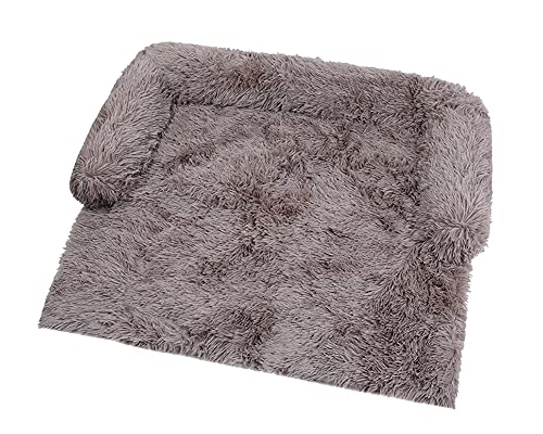 DAIHAN Plüsch Hundebett Sofaschutz Hundebett Couch Hundematte Plüsch Abnehmbar Decke für Haustiere Hundekorb, Ultraweicher Sofakissen Katzenbett Haustierbett für kleine und mittlere Hunde von DAIHAN