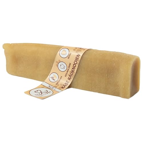 DAILY PET Yak Kaukäse für Hunde - Natürliche Käse Kauknochen für Hunde - Zahnpflege Hund - Hunde Kaustangen - Hundeleckerli - Hundesnack - Gesunde Snacks - Kausnack für Hunde - 1 Stück - Größe L von DAILY PET