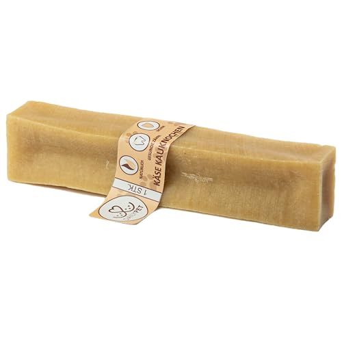 DAILY PET Kaukäse für Hunde - Natürliche Käse Kauknochen für Hunde - Zahnpflege Hund - Hunde Kaustangen - Hundeleckerli - Hundesnack - Gesunde Snacks - Kausnack für Hunde - 1 Stück - Größe XL von DAILY PET