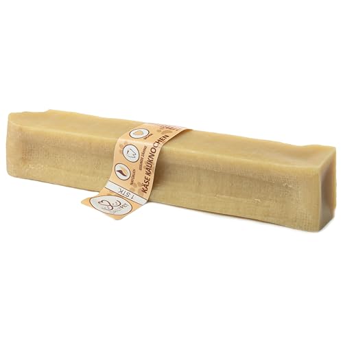 DAILY PET Yak Kaukäse für Hunde - Natürliche Käse Kauknochen für Hunde - Zahnpflege Hund - Hunde Kaustangen - Hundeleckerli - Hundesnack - Gesunde Snacks - Kausnack für Hunde - 1 Stück - Größe XXL von DAILY PET