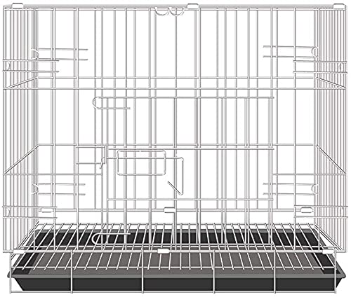 Vogelkäfige Stehen Sie Haustier-Vogel-Flugkäfige Papageien-Haustier-Flugkäfig, faltbarer Hundekäfig, Haustierkäfig, fette Verschlüsselung, tragbarer Drahtkäfig, faltbares Haustiernest Vogelkäfige ( Co von DAPERCI