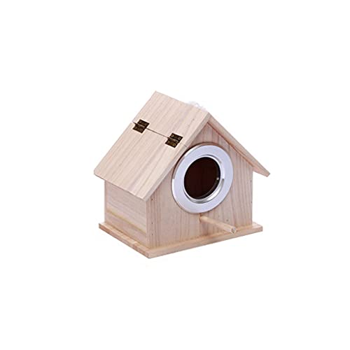 Vogelkäfige Vogelkäfig im Freien Vogelnest Papageienzuchtbox Voliere Haussperling Tigerhaut Kleines Vogelkäfighaus kann Haustierbedarf aufgehängt Werden Vogelkäfige (Color : OneColor, Size : S) von DAPERCI