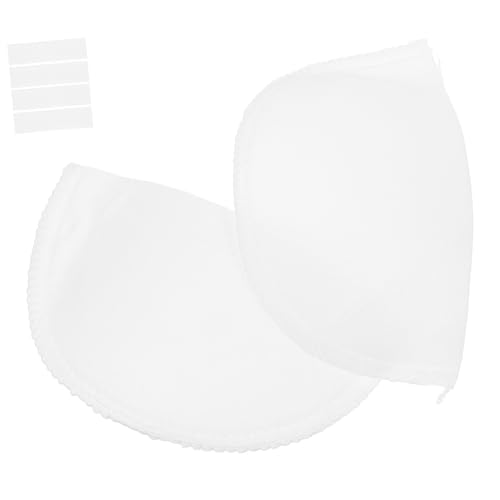 Damen-Schulterpolster, 1 Paar Handschuh-Clips for Damen, Schulterpolster, Schulterpolster, Kissenpolster, Schulterpolster, Anzug, Schulterpolster, Duftverstärker (Color : White, Size : 14x8cm) von DARANCA