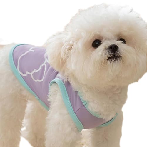 DASHIELL Hunde-Sommershirt, Sommer-Hundekleidung | Kühlweste für Hunde, weiches Hundeshirt für kleine Hunde | Chihuahua-Kleidung, Sonnenschutz-Shirt für kleine Hunde für Sport, Alltag, Reisen, von DASHIELL