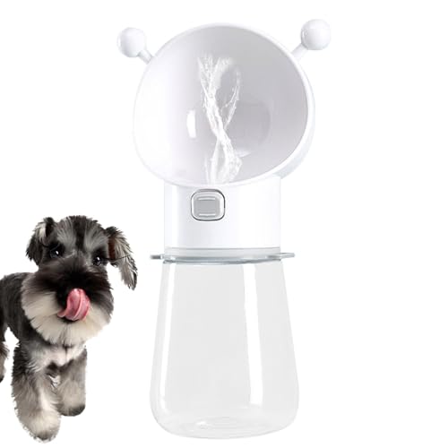 DASHIELL Katzen-Reisewasserflasche, Hundewasserflasche - 565 ml tragbarer Wasserspender für Haustiere | Stilvoller und sicherer Getränkespender, tragbare Welpen-Wasserflasche für Haustiere, von DASHIELL