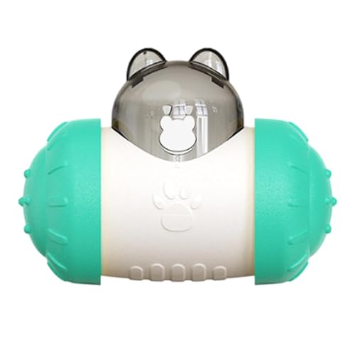 DASHIELL Leckerli-Ball-Hunde-Leckerli-Spender-Spielzeug, Leckerli-Spender-Hundeball - Interaktiver Tumbler Swing Futterspenderball für Katzen - Slow Feeder Treat Ball Hundespielzeug, Tumbler Leaky von DASHIELL