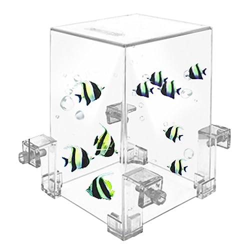 Unterdruck-Aquarium, Umgedrehtes Unterdruck-Aquarium, Würfel-Vakuum-Aquarientanks, Umgedrehtes Acryl-Vakuumaquarium, Vergrößerung Der Fischaktivitätsfläche, Aquarium-Dekoration von DASHIELL