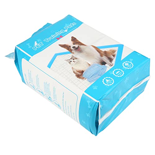 DAUZ Pet Pee Pads Einweg-Wickelunterlage, Verschüttungsschutz, Weich, Effizient, für Kaninchen und Hunde (S 33x45cm / 13,0x17,7in (100 Stück)) von DAUZ