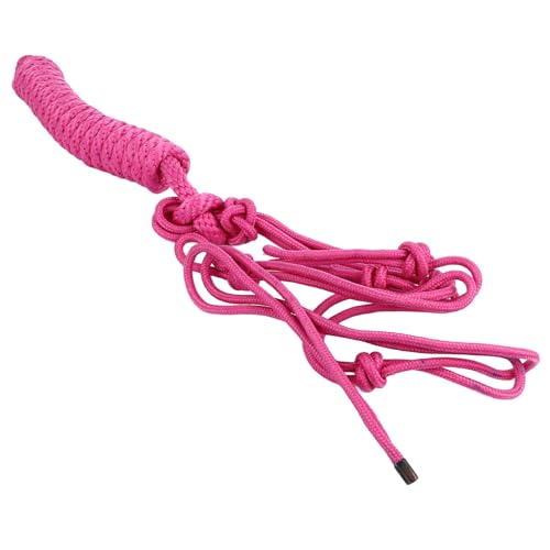 DAUZ Pferdehalfter, Tragbares, Verstellbares Seilhalfter aus Polyester für den Täglichen Gebrauch (PINK) von DAUZ