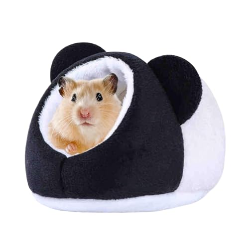 DAWCBVJQ Eichhörnchenbett, niedliches, weiches Hasenbett, Bettwäsche, Haus, Hamster, Hängematte, rutschfest, Kleintierkäfigzubehör für Zwerghamster, Igel, kleine Kaninchen von DAWCBVJQ