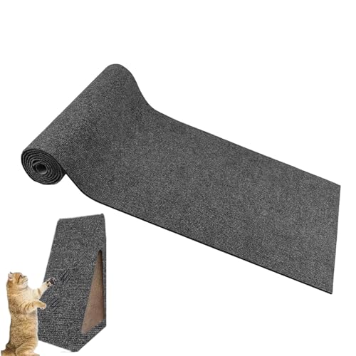 Katzenkratzmatte Möbelschoner, 30x100cm Katzen Kratzen D-IY Selbstklebend Klettern Katzenkratzer Anti-Kratzschutz, Selbstklebend Katzenkratzteppich, Für Sofa Couch Katzenkratzpad von DAWCBVJQ