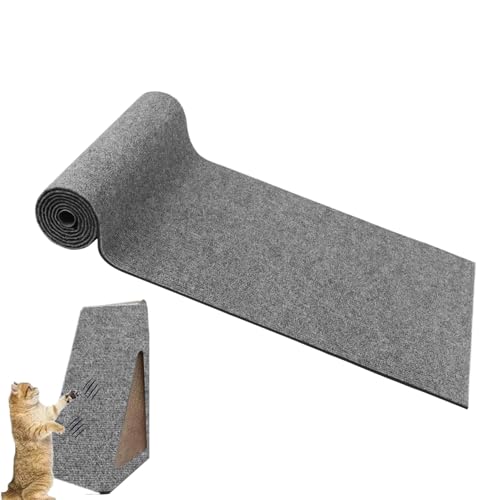 Katzenkratzmatte Möbelschoner, 30x100cm Katzen Kratzen D-IY Selbstklebend Klettern Katzenkratzer Anti-Kratzschutz, Selbstklebend Katzenkratzteppich, Für Sofa Couch Katzenkratzpad von DAWCBVJQ