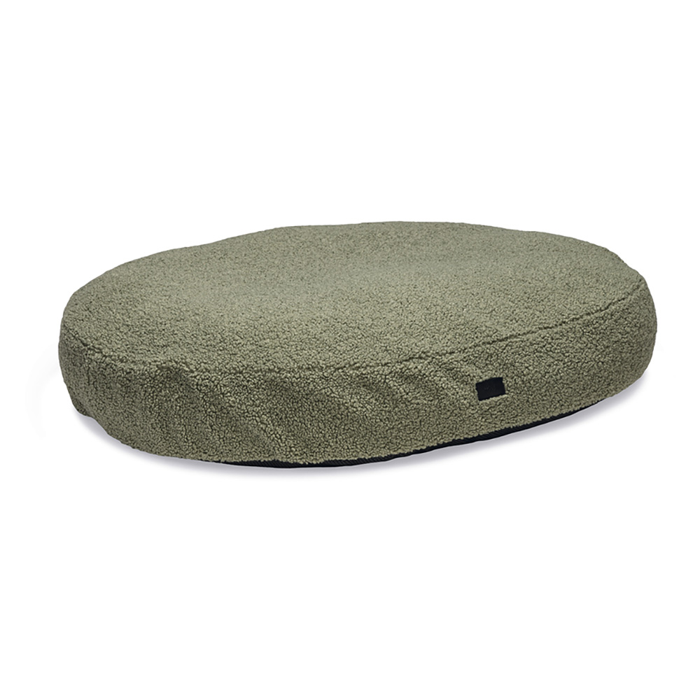 Designed by Lotte Ovales Hundekissen Yndis - grün: L 100 x B 70 x H 15 cm Designed by Lotte Ovales Hundekissen Yndis - grün: L 100 x B 70 x H 15 cm von Designed by Lotte