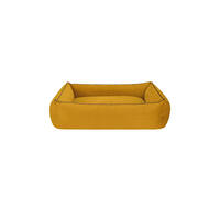 Schecker Hundebett Harlesiel [75 x 60 cm - Senfgelb / Dunkelblau] von DBM DIS Ticaret VE Mumessillik LTD STI