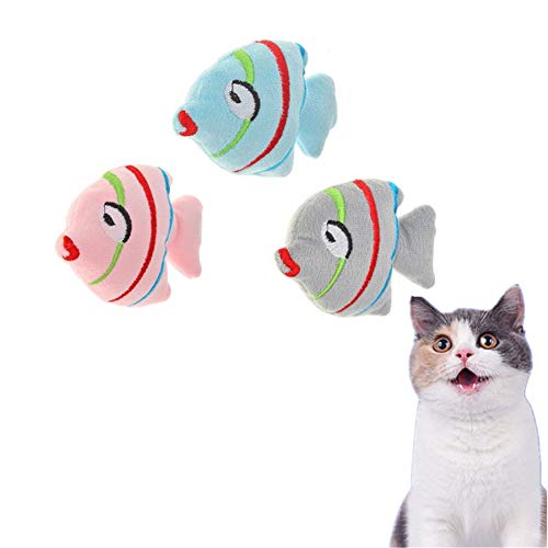 DC CLOUD Katzenzubehör Katzenminze Spielzeug Plüsch Katzenspielzeug Katze Indoor-Spielspielzeug Interaktives Katzenspielzeug Katze Zähneknirschen Spielzeug pink von DC CLOUD