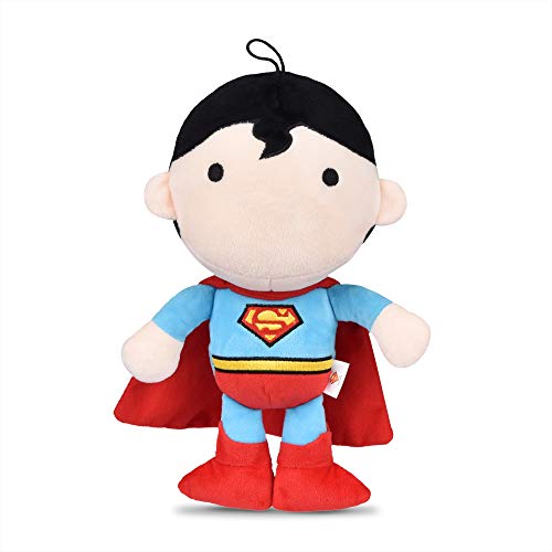 DC Comics for Pets Superman Große Plüschfigur Hundespielzeug | Quietschendes Plüsch-Hundenkauspielzeug für alle Hunde | Spaß, weich und sicher Jumbo Größe Superman Hundespielzeug 30,5 cm von DC Comics