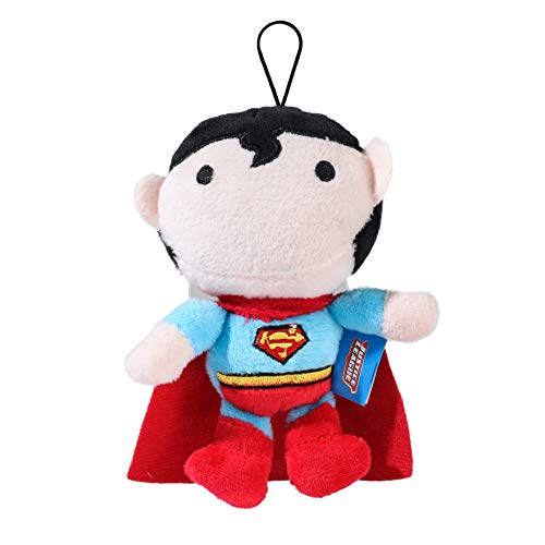 DC Comics for Pets Superman-Mini-Plüschfigur Hundespielzeug, Quietschendes Plüsch-Hundespielzeug für alle Hunde, weiches und bezauberndes Spielzeug für Hunde mit Quietschgeräusche, niedliches Hundezubehör, rot, klein - 15,2 cm von DC Comics