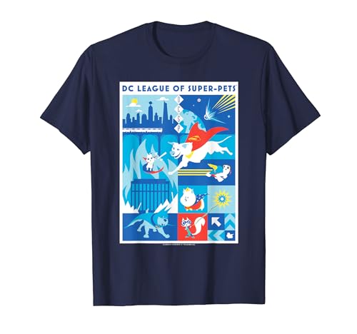 DC League of Super-Pets Krypto and Friends vs. Lulu T-Shirt von DC Comics