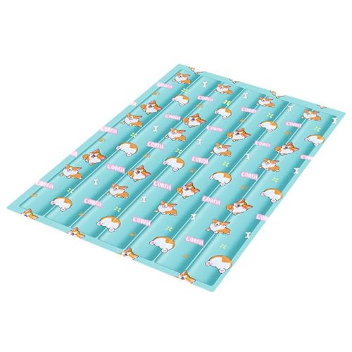 DCNIYT Kühlmatte für Hunde, atmungsaktiv, wasserdicht, langlebig, Eiskissen für Hunde, Sofa, Katzendecke, Haustierzubehör (Nr. 1, 50 x 40 cm) von DCNIYT