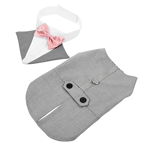 DECHOUS Welpen Formale Kleidung Haustier Set für Hund Hochzeit Party Atmungsaktive Chic von DECHOUS