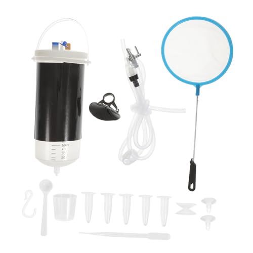 DECOMELODY 1 Satz Inkubator Set Zum Schlüpfen Von Garnelen Set Zum Brüten Von Salzgarnelen-eiern Fisch Reaktor Rand Aquarium Lutscher Schlüpfwerkzeug Für Garneleneier Automatisch Netz Plastik von DECOMELODY