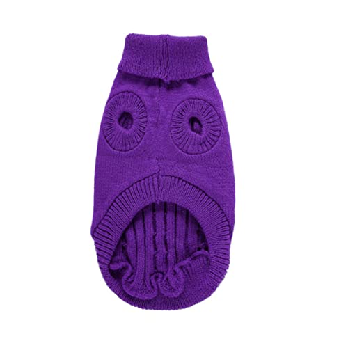 DECOMELODY 1 Stück Haustier-Pullover Haustiere Hundekostüme für Hunde halten Weste-s klein tierkostüme tierische bescherung Haustierhundpullover Party lustige Haustierkleidung Acryl Violett DECOMELODY 1 Stück Haustier-Pullover Haustiere Hundekostüme für Hunde halten Weste-s klein tierkostüme tierische bescherung Haustierhundpullover Party lustige Haustierkleidung Acryl Violett von DECOMELODY