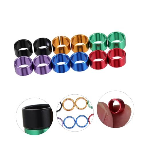 DECOMELODY 12 Stück Teiliges Farbiger Aluminium Taubenfußringe Professionelle Vogelbeine Ringe zum Markieren und Identifizieren Leicht Glatt Komfortabel Geeignet für Geflügel und Brieftauben DECOMELODY 12 Stück Teiliges Farbiger Aluminium Taubenfußringe Professionelle Vogelbeine Ringe zum Markieren und Identifizieren Leicht Glatt Komfortabel Geeignet für Geflügel und Brieftauben von DECOMELODY