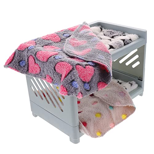 DECOMELODY 1Satz Multifunktionales Hamsterbett Doppellagiges Chinchilla Nest für Kleine Haustiere Verschleißfestes Design mit Bett und Decken Kuschelhöhle DECOMELODY 1Satz Multifunktionales Hamsterbett Doppellagiges Chinchilla Nest für Kleine Haustiere Verschleißfestes Design mit Bett und Decken Kuschelhöhle von DECOMELODY