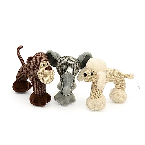 DECOMELODY 1Stk bissfestes Animal Toys Tier Leckerli- für Hunde Hundespielzeug Aggressive Kauer Plüschspielzeug Kauspielzeug für Kinderkrankheiten und Langeweile von DECOMELODY