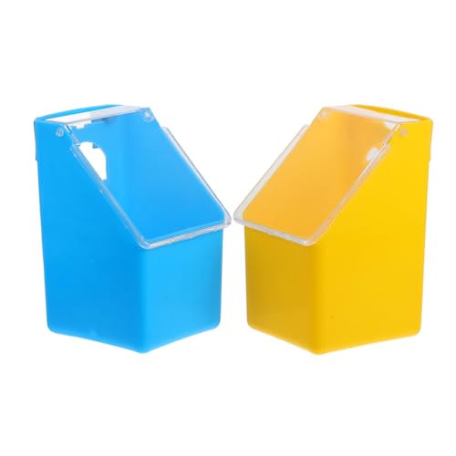 DECOMELODY 2 Stück Teiliges Käfighängendes Futter und Wassernapf für Tauben und Vogelkäfige Langlebig Beißfestes Kunststoffmaterial Einfach zu Reinigen und Platzsparend Aufzuhängen DECOMELODY 2 Stück Teiliges Käfighängendes Futter und Wassernapf für Tauben und Vogelkäfige Langlebig Beißfestes Kunststoffmaterial Einfach zu Reinigen und Platzsparend Aufzuhängen von DECOMELODY