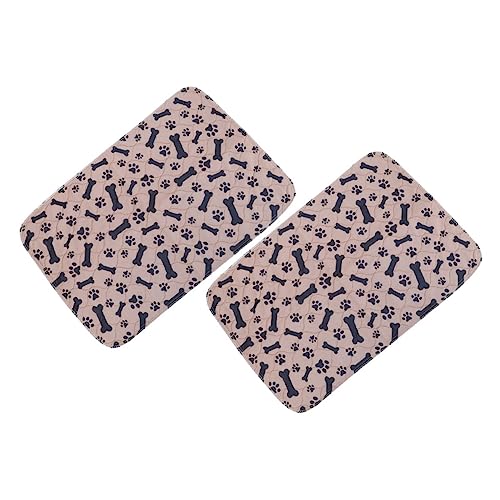 DECOMELODY Kühlmatte 2st Pet Pinkelmatte Kühlung Für Hundenäpfe Wasserspender Für Haustier Zwinger Pads Für Groß - -Pads -Pads Für von DECOMELODY