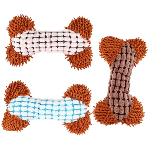 DECOMELODY 3 Stück Hundes timme Plüsch Tier quietschend Kleiner Hundequietscher Plüschtiere für Hunde Interactive Dog Toys Dog chew Toy hundenapf Set kauen für welpen Hundepuzzle DECOMELODY 3 Stück Hundes timme Plüsch Tier quietschend Kleiner Hundequietscher Plüschtiere für Hunde Interactive Dog Toys Dog chew Toy hundenapf Set kauen für welpen Hundepuzzle von DECOMELODY